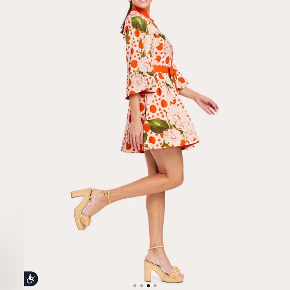 NWT Mestiza
Carmen Floral Cotton Linen Mini Dress 4 - Picture 3 of 4